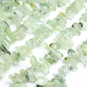 Shop Prehnite Chip & Nugget Beads! Genuine Natural Prehnite Gemstone Beads 4-10MM Light Green Pebble Chips AAA Quality Loose Beads (108395) | Natural genuine chip Prehnite beads for beading and jewelry making.  #jewelry #beads #beadedjewelry #diyjewelry #jewelrymaking #beadstore #beading #affiliate #ad