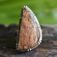 925 Silver Natural Lodolite Ring-natural Garden Quartz Ring-garden Quartz Ring-lodolite Ring-lodolite Design Ring | Natural genuine Gemstone jewelry. Buy crystal jewelry, handmade handcrafted artisan jewelry for women.  Unique handmade gift ideas. #jewelry #beadedjewelry #beadedjewelry #gift #shopping #handmadejewelry #fashion #style #product #jewelry #affiliate #ad