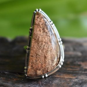 Shop Quartz Crystal Rings! 925 silver natural lodolite ring-natural garden quartz ring-natural lodolite ring-garden quartz ring-lodolite ring-lodolite design ring | Natural genuine Quartz rings, simple unique handcrafted gemstone rings. #rings #jewelry #shopping #gift #handmade #fashion #style #affiliate #ad