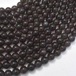 Shop Rainbow Obsidian Beads! Ice Rainbow Obsidian Beads, 6mm (6.5mm) Round Beads, 15.5 Inch, Full strand, Approx. 63 beads, Hole 1mm (366054013) | Natural genuine round Rainbow Obsidian beads for beading and jewelry making.  #jewelry #beads #beadedjewelry #diyjewelry #jewelrymaking #beadstore #beading #affiliate #ad