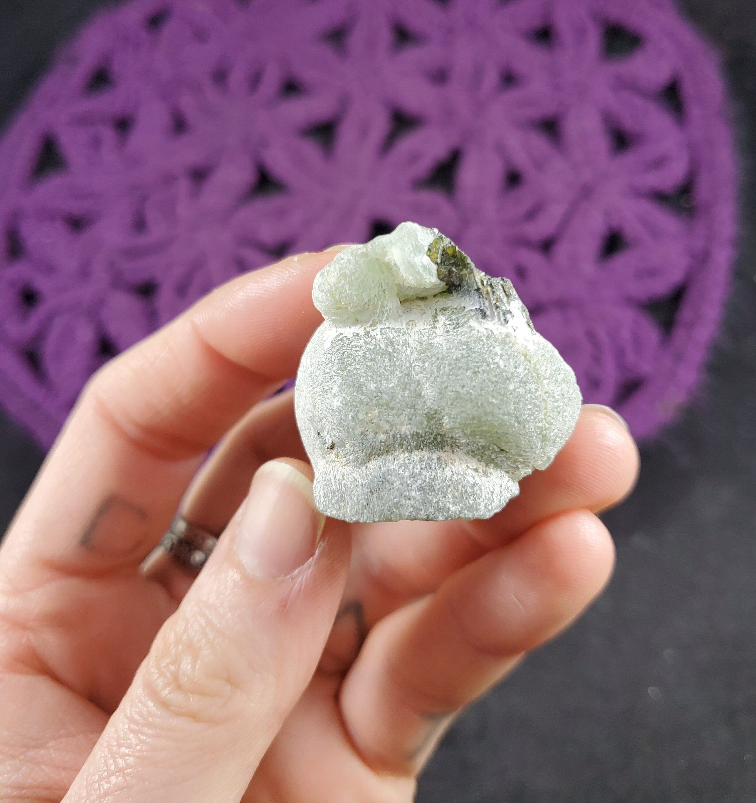 Raw Natural Prehnite With Epidote Botryoidal Bubble Cluster Crystal Balls Stones Crystals Rough Specimen Mali Africa