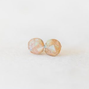 Shop Raw Opal Earrings! Raw opal earrings, Rough natural opal studs, Raw gemstone studs, October birthstone gift, Opal jewelry | Natural genuine Opal earrings. Buy crystal jewelry, handmade handcrafted artisan jewelry for women.  Unique handmade gift ideas. #jewelry #beadedearrings #beadedjewelry #gift #shopping #handmadejewelry #fashion #style #product #earrings #affiliate #ad