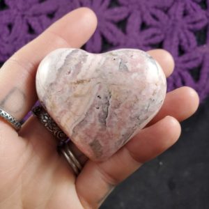 Shop Rhodochrosite Shapes! Peruvian Rhodochrosite Heart Pink Stone Crystal Stones Polished love heart shaped Chakra peru light | Natural genuine stones & crystals in various shapes & sizes. Buy raw cut, tumbled, or polished gemstones for making jewelry or crystal healing energy vibration raising reiki stones. #crystals #gemstones #crystalhealing #crystalsandgemstones #energyhealing #affiliate #ad