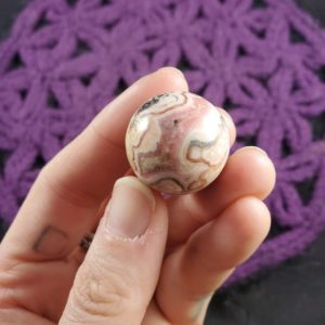 Shop Rhodochrosite Shapes! Rhodochrosite Pink Stone Sphere Crystal Ball Stones Polished Marble | Natural genuine stones & crystals in various shapes & sizes. Buy raw cut, tumbled, or polished gemstones for making jewelry or crystal healing energy vibration raising reiki stones. #crystals #gemstones #crystalhealing #crystalsandgemstones #energyhealing #affiliate #ad