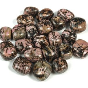 Shop Tumbled Rhodonite Crystals & Pocket Stones! Rhodonite Tumbled Stone – Natural Rhodonite Palm Stone – Healing Gemstone – Heart Chakra Stone – Heart Chakra Crystal – TU1083 | Natural genuine stones & crystals in various shapes & sizes. Buy raw cut, tumbled, or polished gemstones for making jewelry or crystal healing energy vibration raising reiki stones. #crystals #gemstones #crystalhealing #crystalsandgemstones #energyhealing #affiliate #ad