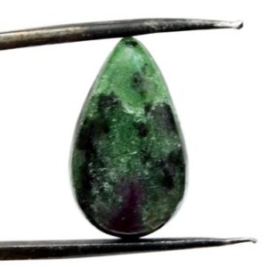 Shop Ruby Zoisite Cabochons! Ruby Zoisite Cabochon Stone (26mm x 19mm x 5mm) 26cts – Drop Crystal Cab – Gem for Ring | Natural genuine stones & crystals in various shapes & sizes. Buy raw cut, tumbled, or polished gemstones for making jewelry or crystal healing energy vibration raising reiki stones. #crystals #gemstones #crystalhealing #crystalsandgemstones #energyhealing #affiliate #ad