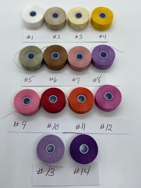 S-lon Superlon Beading Thread, Tex 45, Size D, 78 Yard Bobbin, 34 Colors To Choose From, Stringing Material, Jewelry Supplies,