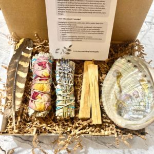 Shop Crystal Healing! SAGE SMUDGE KIT – Energy Cleansing Ritual Kit, Smudge Stick, Lavender Sage, Smudge Gift Box, Feather, House Cleaning Kit, Dried Flowers Sage | Shop jewelry making and beading supplies, tools & findings for DIY jewelry making and crafts. #jewelrymaking #diyjewelry #jewelrycrafts #jewelrysupplies #beading #affiliate #ad