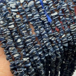 Shop Sapphire Chip & Nugget Beads! Independence Day Sale New Brand 34 inch RARE Natural Blue Sapphire Chips,Natural Sapphire Beads,Uncut Chips An Amazing Item | Natural genuine chip Sapphire beads for beading and jewelry making.  #jewelry #beads #beadedjewelry #diyjewelry #jewelrymaking #beadstore #beading #affiliate #ad