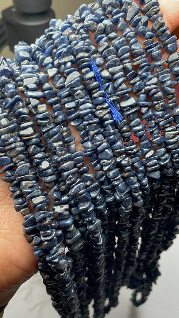 Independence Day Sale New Brand 34 Inch Rare Natural Blue Sapphire Chips,natural Sapphire Beads,uncut Chips An Amazing Item