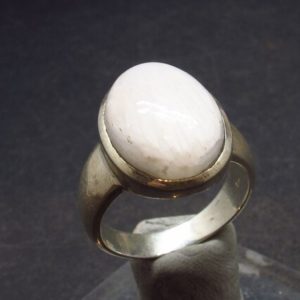 Shop Scolecite Jewelry! Scolecite Sterling Silver Ring From India – Size 9 | Natural genuine Scolecite jewelry. Buy crystal jewelry, handmade handcrafted artisan jewelry for women.  Unique handmade gift ideas. #jewelry #beadedjewelry #beadedjewelry #gift #shopping #handmadejewelry #fashion #style #product #jewelry #affiliate #ad