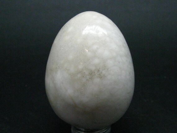 Large Scolecite Egg From India - 1.7"