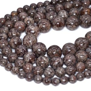 Shop Snowflake Obsidian Beads! Brown Snowflake Obsidian Beads Grade AAA Genuine Natural Gemstone Round Loose Beads 6MM 8MM 10MM 12MM Bulk Lot Options | Natural genuine beads Snowflake Obsidian beads for beading and jewelry making.  #jewelry #beads #beadedjewelry #diyjewelry #jewelrymaking #beadstore #beading #affiliate #ad