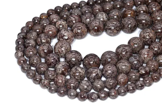 Brown Snowflake Obsidian Beads Grade Aaa Genuine Natural Gemstone Round Loose Beads 6mm 8mm 10mm 12mm Bulk Lot Options