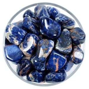 Shop Tumbled Sodalite Crystals & Pocket Stones! Sodalite Tumbled Stone, Sodalite, Tumbled Stones, Stones, Crystals, Rocks, Gifts, Gemstones, Gems, Zodiac Crystals, Healing Crystals, Favors | Natural genuine stones & crystals in various shapes & sizes. Buy raw cut, tumbled, or polished gemstones for making jewelry or crystal healing energy vibration raising reiki stones. #crystals #gemstones #crystalhealing #crystalsandgemstones #energyhealing #affiliate #ad