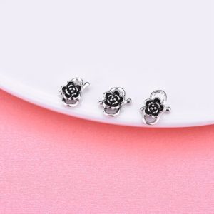 Shop Clasps for Making Jewelry! Sterling Silver S Clasps, s925 Silver Hook Clasp For Jewelry Making Supplies, Bracelet Hook Clasp Connector, Flower S Hook Clasp | Shop jewelry making and beading supplies, tools & findings for DIY jewelry making and crafts. #jewelrymaking #diyjewelry #jewelrycrafts #jewelrysupplies #beading #affiliate #ad