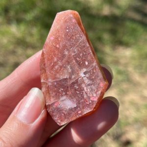 Shop Sunstone Shapes! Sunstone Lapidary Slab natural stone polished for cabbing | Natural genuine stones & crystals in various shapes & sizes. Buy raw cut, tumbled, or polished gemstones for making jewelry or crystal healing energy vibration raising reiki stones. #crystals #gemstones #crystalhealing #crystalsandgemstones #energyhealing #affiliate #ad