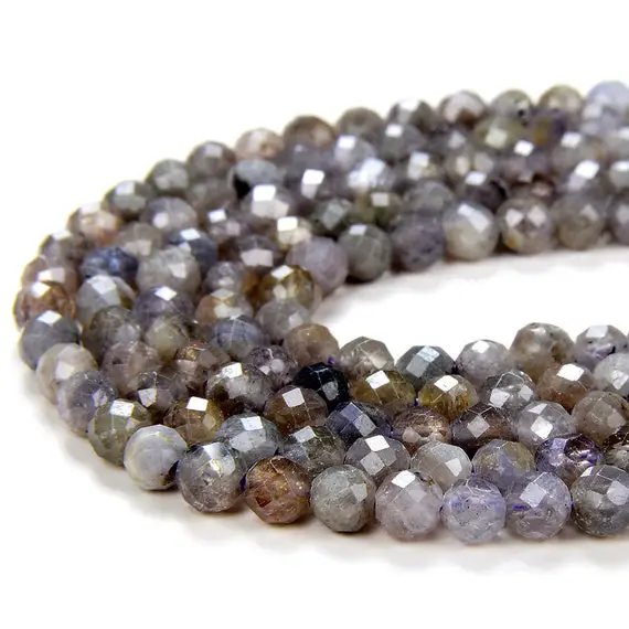 Natural Tanzanite Gemstone Grade A Micro Faceted Round 3mm 4mm Loose Beads (p45)