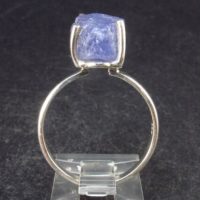 Natural Tanzanite (zoisite) Crystal Sterling Silver Ring – 3.6 Grams – Size 9.5 | Natural genuine Gemstone jewelry. Buy crystal jewelry, handmade handcrafted artisan jewelry for women.  Unique handmade gift ideas. #jewelry #beadedjewelry #beadedjewelry #gift #shopping #handmadejewelry #fashion #style #product #jewelry #affiliate #ad