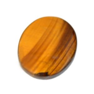 Shop Tiger Eye Cabochons! Tiger Eye Oval Cabochon (23mm x 20mm x 7mm) – Natural Stone – Loose Crystal | Natural genuine stones & crystals in various shapes & sizes. Buy raw cut, tumbled, or polished gemstones for making jewelry or crystal healing energy vibration raising reiki stones. #crystals #gemstones #crystalhealing #crystalsandgemstones #energyhealing #affiliate #ad