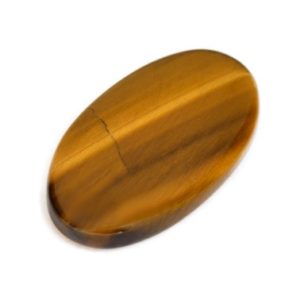 Shop Tiger Eye Cabochons! Tiger Eye Oval Cabochon (24mm x 14mm x 4mm) – Loose Stone | Natural genuine stones & crystals in various shapes & sizes. Buy raw cut, tumbled, or polished gemstones for making jewelry or crystal healing energy vibration raising reiki stones. #crystals #gemstones #crystalhealing #crystalsandgemstones #energyhealing #affiliate #ad