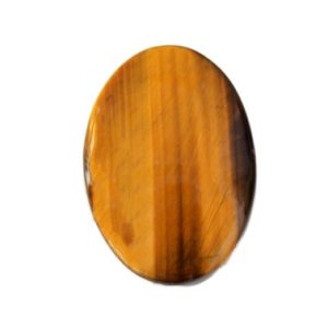 Shop Tiger Eye Cabochons! Tiger Eye Cabochon Stone (27mm x 19mm x 8mm) – Oval Gemstone – Loose Crystal | Natural genuine stones & crystals in various shapes & sizes. Buy raw cut, tumbled, or polished gemstones for making jewelry or crystal healing energy vibration raising reiki stones. #crystals #gemstones #crystalhealing #crystalsandgemstones #energyhealing #affiliate #ad