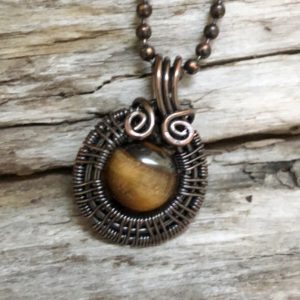 Shop Tiger Eye Pendants! Tigers Eye Pendant Necklace | Natural genuine Tiger Eye pendants. Buy crystal jewelry, handmade handcrafted artisan jewelry for women.  Unique handmade gift ideas. #jewelry #beadedpendants #beadedjewelry #gift #shopping #handmadejewelry #fashion #style #product #pendants #affiliate #ad