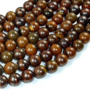 Shop Tiger Iron Beads! Tiger Iron, 12mm Round Beads, 15.5 Inch, Full strand, Approx 33 beads, Hole 1mm, A quality (423054010) | Natural genuine round Tiger Iron beads for beading and jewelry making.  #jewelry #beads #beadedjewelry #diyjewelry #jewelrymaking #beadstore #beading #affiliate #ad