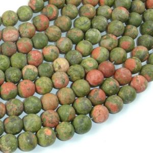 Shop Unakite Round Beads! Matte Unakite Beads, 8mm (8.5mm) Round Beads, 15 Inch, Full strand, Approx 48 beads, Hole 1mm, A quality (429054009) | Natural genuine round Unakite beads for beading and jewelry making.  #jewelry #beads #beadedjewelry #diyjewelry #jewelrymaking #beadstore #beading #affiliate #ad