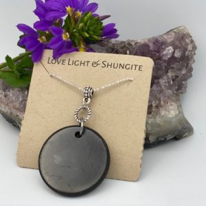 Shungite Necklace, EMF Protector Pendant, Shungite Jewelry, Empath Protection Jewelry | Natural genuine Array necklaces. Buy crystal jewelry, handmade handcrafted artisan jewelry for women.  Unique handmade gift ideas. #jewelry #beadednecklaces #beadedjewelry #gift #shopping #handmadejewelry #fashion #style #product #necklaces #affiliate #ad