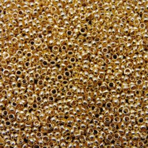 Shop Crimp Beads! 2mm Gold Plated Round Crimp Beads Craft Findings Beading UK | Shop jewelry making and beading supplies, tools & findings for DIY jewelry making and crafts. #jewelrymaking #diyjewelry #jewelrycrafts #jewelrysupplies #beading #affiliate #ad