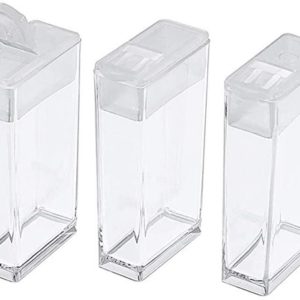 Shop Bead Storage Containers & Organizers! 50pcs Plastic Flip Top Seed Bead Small Storage Containers 1.97×1.06″ Rectangle Transparent Clear Empty Box Organizers | Shop jewelry making and beading supplies, tools & findings for DIY jewelry making and crafts. #jewelrymaking #diyjewelry #jewelrycrafts #jewelrysupplies #beading #affiliate #ad