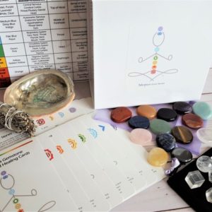 Shop Crystal Healing! Ultimate Chakra Stone Box, Chakra Balancing Meditation Energy Kit, Crystals Gemstones, Cards, Chart & Sacred Geometry Set, Platonic Solids | Shop jewelry making and beading supplies, tools & findings for DIY jewelry making and crafts. #jewelrymaking #diyjewelry #jewelrycrafts #jewelrysupplies #beading #affiliate #ad