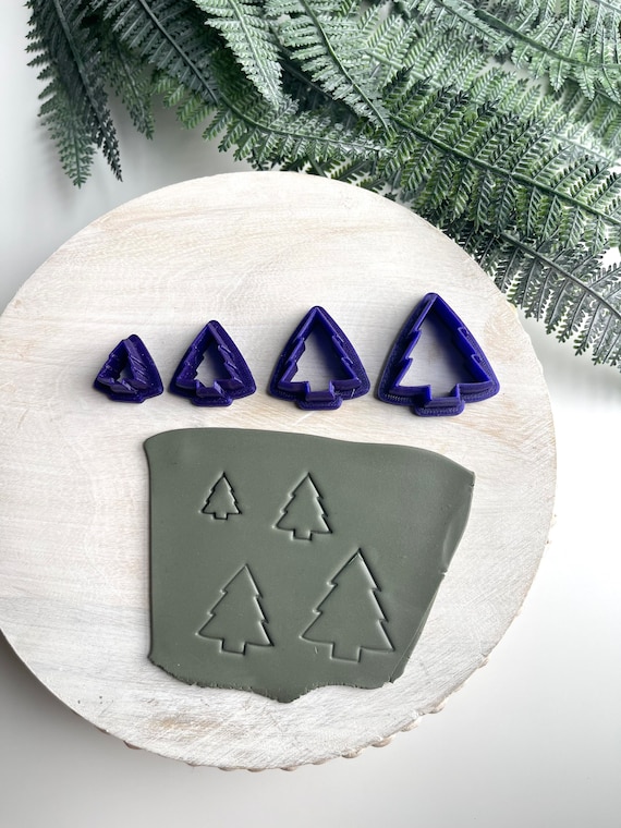 Christmas Tree | Polymer Clay Cutter | Earring & Jewelry Maker Supplies