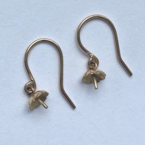 Shop Ear Wires & Posts for Making Earrings! Gold Findings Earrings, 14K Solid Gold for Jewelry Making, Earrings Findings Supplies, DIY Earrings | Shop jewelry making and beading supplies, tools & findings for DIY jewelry making and crafts. #jewelrymaking #diyjewelry #jewelrycrafts #jewelrysupplies #beading #affiliate #ad