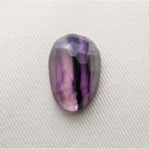 Shop Fluorite Cabochons! Cabochon facetté de fluorite violet Pierre naturelle | Natural genuine stones & crystals in various shapes & sizes. Buy raw cut, tumbled, or polished gemstones for making jewelry or crystal healing energy vibration raising reiki stones. #crystals #gemstones #crystalhealing #crystalsandgemstones #energyhealing #affiliate #ad