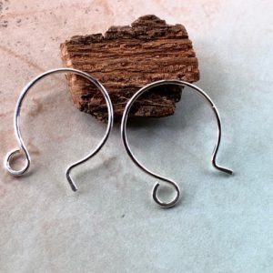 Shop Ear Wires & Posts for Making Earrings! Small Sterling Silver Hoop Earrings, Cooper Ear wires, Silver Hoops, Silver Earrings, Sterling Ear Wires, Ear Wires for Jewelry Making | Shop jewelry making and beading supplies, tools & findings for DIY jewelry making and crafts. #jewelrymaking #diyjewelry #jewelrycrafts #jewelrysupplies #beading #affiliate #ad