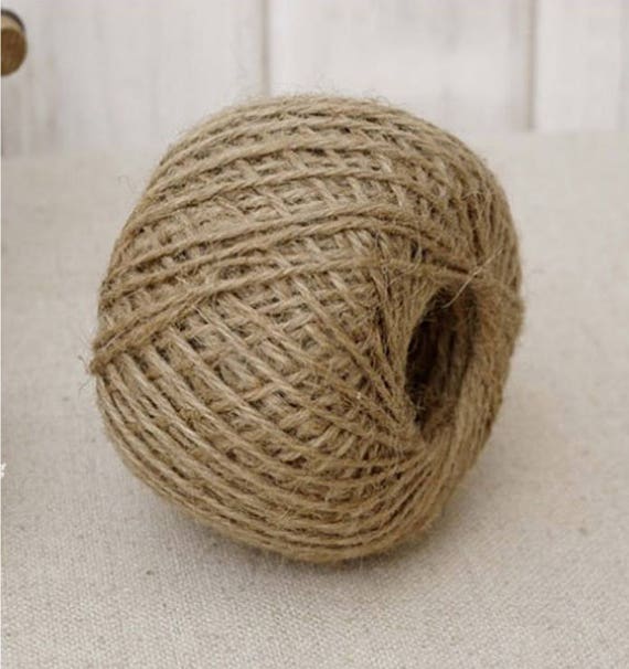 1.5mm Solid Hemp Twine Hemptique Cord Macrame String Artisan Thread - 98ft Spool Ph003