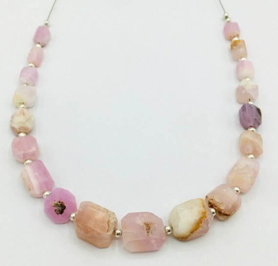1 Strand Pink Aragonite Beads @j755