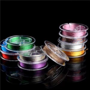 Shop Beading Wire! 10 Rolls 0.2mm Jewelry Making Wire,Beading Wire Cord Thread String For Jewelry Making,Beading Wire,Copper Wire,String Thread wire. | Shop jewelry making and beading supplies, tools & findings for DIY jewelry making and crafts. #jewelrymaking #diyjewelry #jewelrycrafts #jewelrysupplies #beading #affiliate #ad