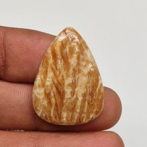 Shop Aragonite Cabochons! 100% Natural brown aragonite flatback cabochon pear shape candy aragonite stone highly polished gemstone for jewelry wire wrapping M6241 | Natural genuine stones & crystals in various shapes & sizes. Buy raw cut, tumbled, or polished gemstones for making jewelry or crystal healing energy vibration raising reiki stones. #crystals #gemstones #crystalhealing #crystalsandgemstones #energyhealing #affiliate #ad