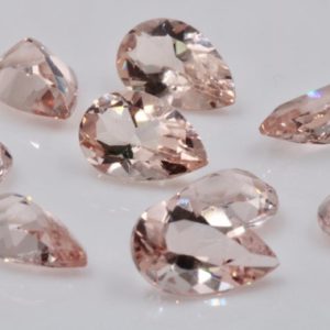 Shop Morganite Stones & Crystals! 100% Natural Pink Morganite Pear Cut Faceted Loose Gemstone Calibrated Size 3×4, 3×5, 4×6, 5×7, 5×8, 6×8, 6×9, 7×9, 7×10, 8×10, 8×12,10x14mm | Natural genuine stones & crystals in various shapes & sizes. Buy raw cut, tumbled, or polished gemstones for making jewelry or crystal healing energy vibration raising reiki stones. #crystals #gemstones #crystalhealing #crystalsandgemstones #energyhealing #affiliate #ad