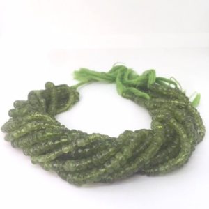 Shop Peridot Rondelle Beads! 13.5 Inch Peridot Rondelle Beads,Peridot Faceted Rondelles,Peridot Strand,Green Peridot Plain Rondelles,Plain Beads Rondelles,Peridot,5-7 MM | Natural genuine rondelle Peridot beads for beading and jewelry making.  #jewelry #beads #beadedjewelry #diyjewelry #jewelrymaking #beadstore #beading #affiliate #ad