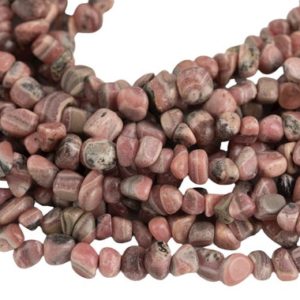 Shop Rhodochrosite Chip & Nugget Beads! 15-16" Natural Rhodochrosite Chips Beads 8mm – 10mm Gemstone Beads | Natural genuine chip Rhodochrosite beads for beading and jewelry making.  #jewelry #beads #beadedjewelry #diyjewelry #jewelrymaking #beadstore #beading #affiliate #ad