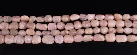 15" Natural Smooth Morganite Tumbles, Pink-peach Morganite Tumble, Plain Morganite Tumbles, Pink Morganite, Morganite, Pickyourpebble.