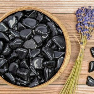 Black Obsidian Tumbled Crystal, Ethically Sourced Crystals, Eco-friendly Packaging, Black Obsidian Crystal | Natural genuine stones & crystals in various shapes & sizes. Buy raw cut, tumbled, or polished gemstones for making jewelry or crystal healing energy vibration raising reiki stones. #crystals #gemstones #crystalhealing #crystalsandgemstones #energyhealing #affiliate #ad