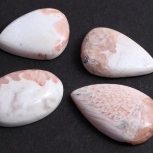 Shop Scolecite Cabochons! 4 pcs Scolecite Cabochon, Natural Scolecite, Scolecite Beads, Scolecite Crystals , Wholesale Lot , Loose Scolecite Stone for Jewelry | Natural genuine stones & crystals in various shapes & sizes. Buy raw cut, tumbled, or polished gemstones for making jewelry or crystal healing energy vibration raising reiki stones. #crystals #gemstones #crystalhealing #crystalsandgemstones #energyhealing #affiliate #ad