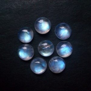 Shop Rainbow Moonstone Cabochons! 5 pieces 9mm Rainbow Moonstone Cabochon Round Gemstone, Rainbow Moonstone Round Cabochon AAA top quality cabochon gemstone | Natural genuine stones & crystals in various shapes & sizes. Buy raw cut, tumbled, or polished gemstones for making jewelry or crystal healing energy vibration raising reiki stones. #crystals #gemstones #crystalhealing #crystalsandgemstones #energyhealing #affiliate #ad