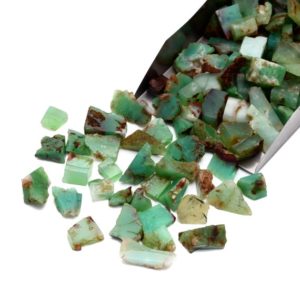 Shop Raw & Rough Chrysoprase Stones! 50 Pcs Chrysoprase Rough Gemstone,Chrysoprase Specimens,Chrysoprase Raw materials,Chrysoprase Raw Chunks,Chrysoprase Gemstone for Jewelry. | Natural genuine stones & crystals in various shapes & sizes. Buy raw cut, tumbled, or polished gemstones for making jewelry or crystal healing energy vibration raising reiki stones. #crystals #gemstones #crystalhealing #crystalsandgemstones #energyhealing #affiliate #ad