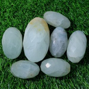 Shop Aquamarine Points & Wands! 580 Grams Beautiful Faceted Blue Aquamarine Wands | Natural genuine stones & crystals in various shapes & sizes. Buy raw cut, tumbled, or polished gemstones for making jewelry or crystal healing energy vibration raising reiki stones. #crystals #gemstones #crystalhealing #crystalsandgemstones #energyhealing #affiliate #ad